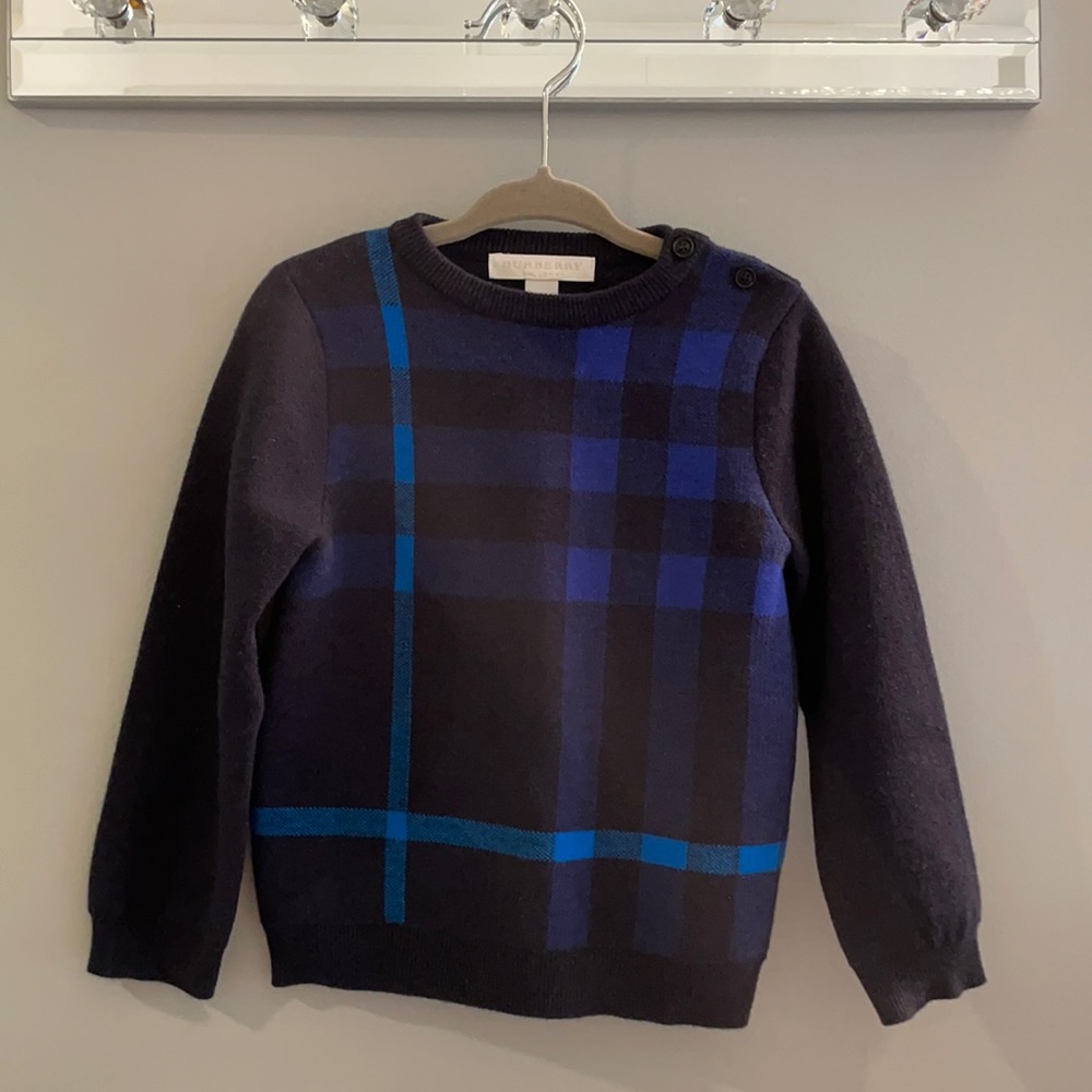 Boys Burberry sweater